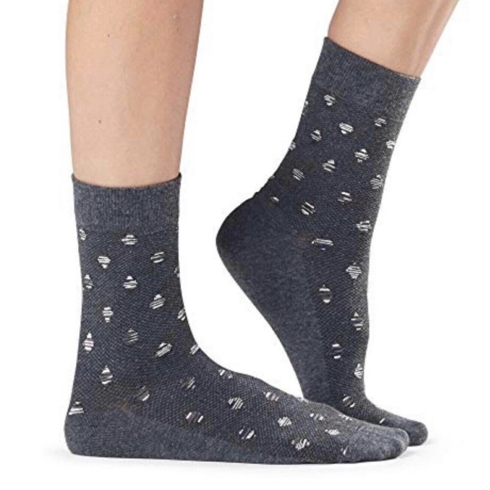 Tavi Noir Casual Socks Organic Cotton Blend NEW Sz 6-10